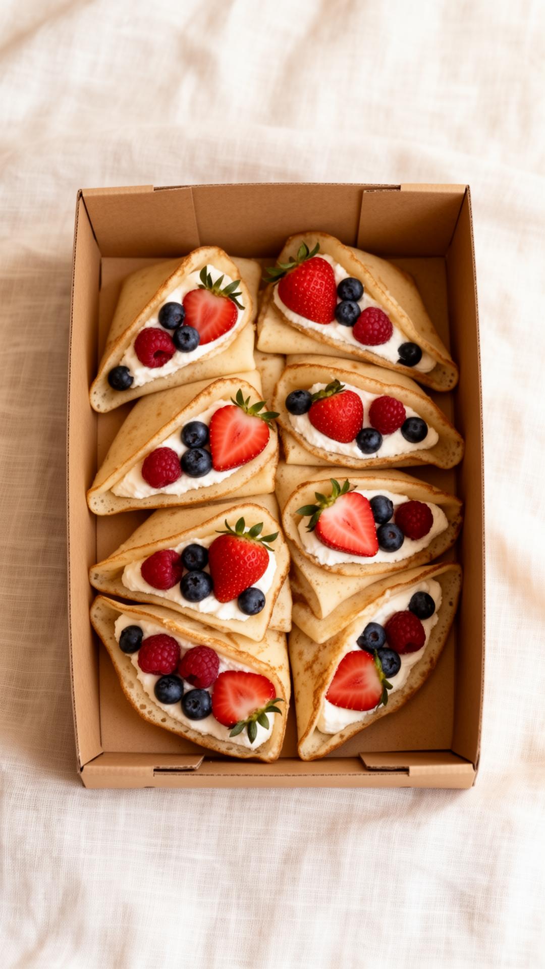 Cream Cheese & Fruits